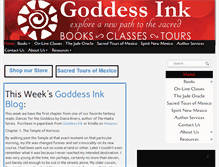 Tablet Screenshot of goddess-ink.com